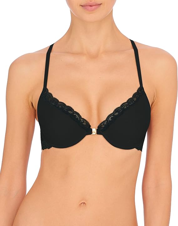 Natori Women's Feathers Front Close T-Back