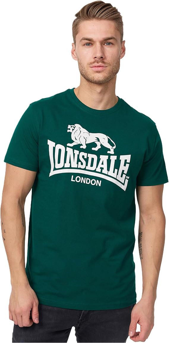 Lonsdale Men's Regular Fit Crew Neck T-Shirt