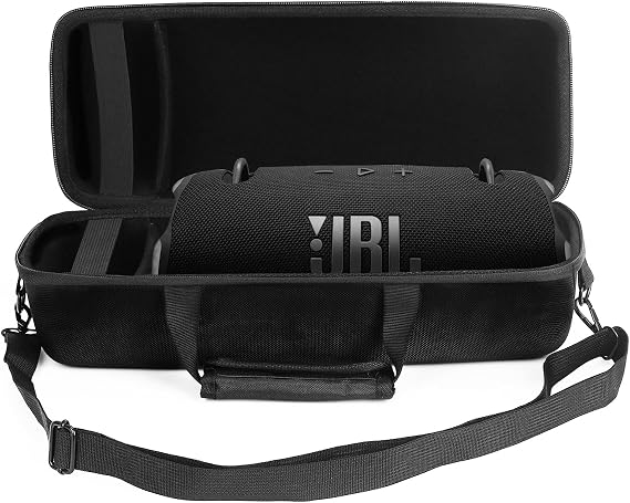 Hard Travel Caryying Case Compatible with JBL Xtreme 4/3 Bluetooth Speaker Shockproof Waterproof Scratch-Resistant Ideal for Travel and Storage (Black)