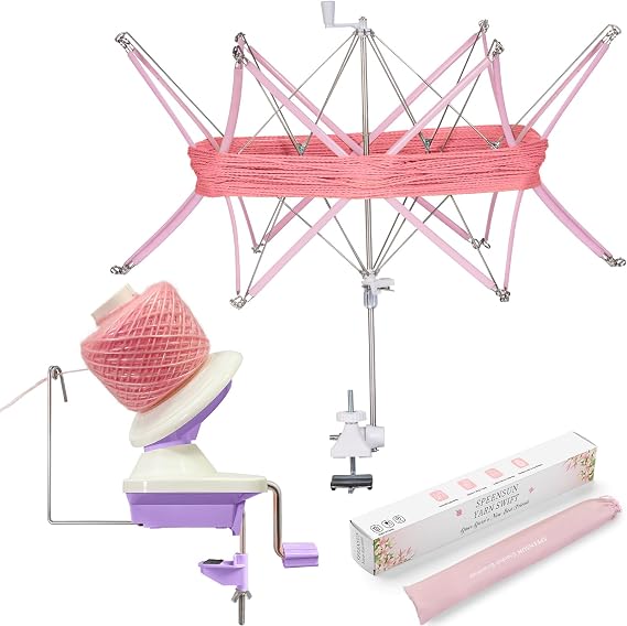 Yarn Swift and Ball Winder Combo