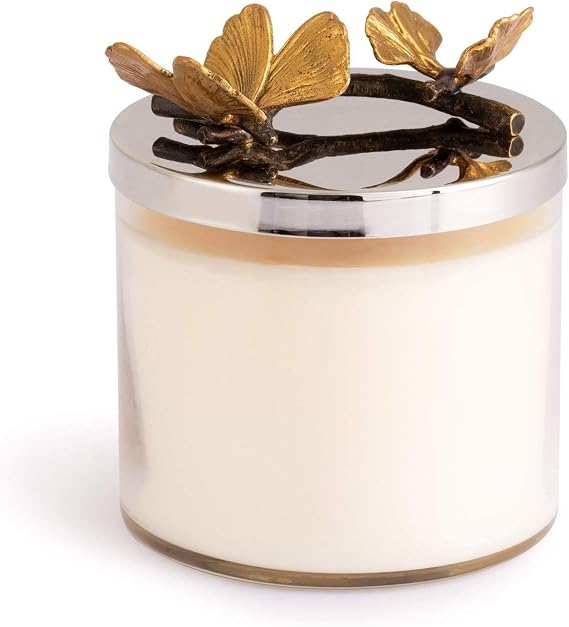 Butterfly Ginkgo Candle