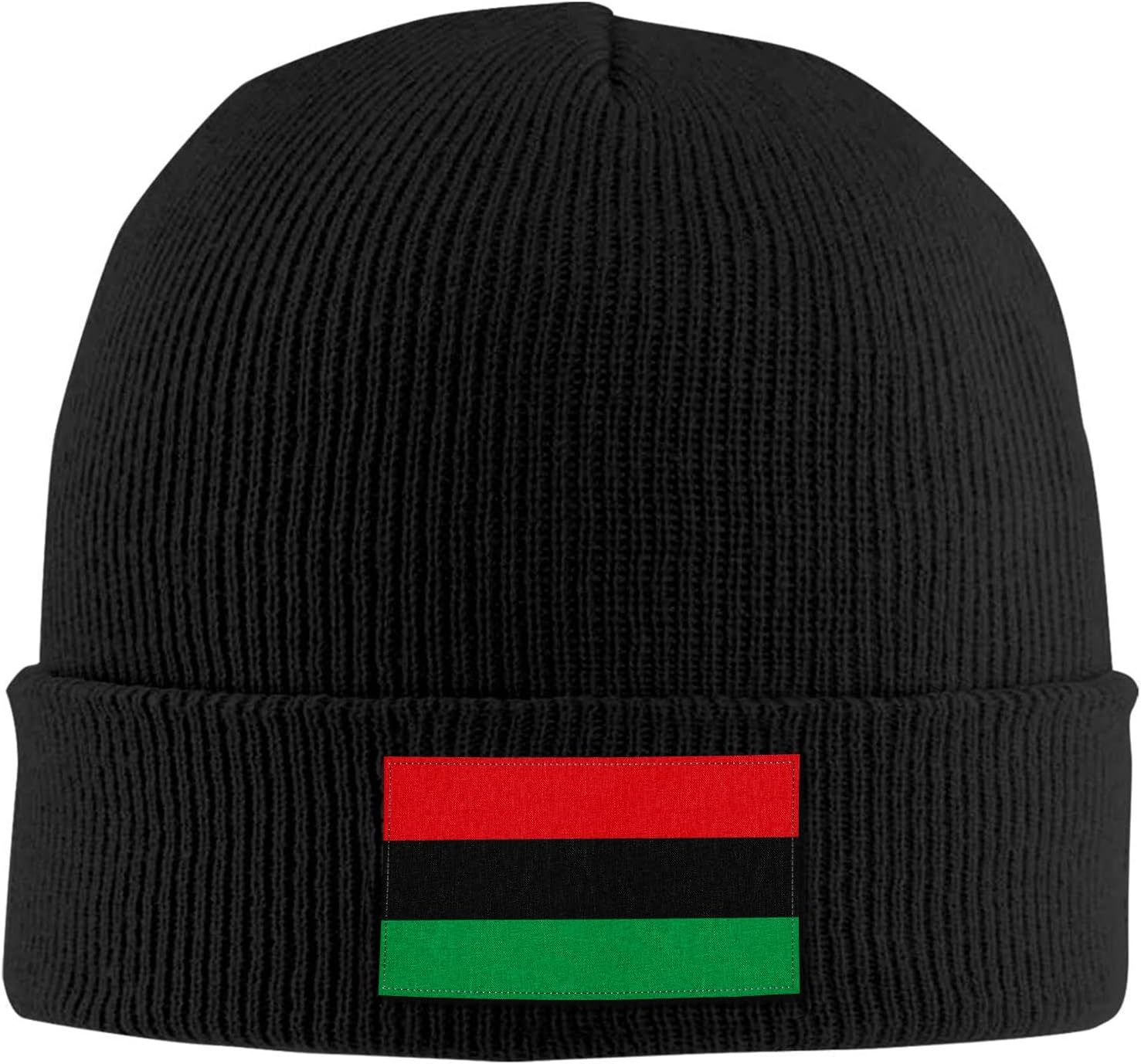 Pan African Flag Unisex Warm Winter Wool Hat Knit Beanie Skull Cap