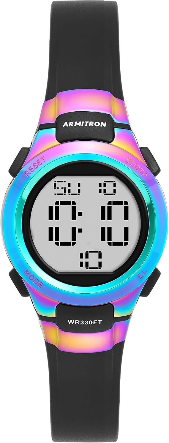 Armitron Sport Women's Digital Chronograph Resin Strap Watch
