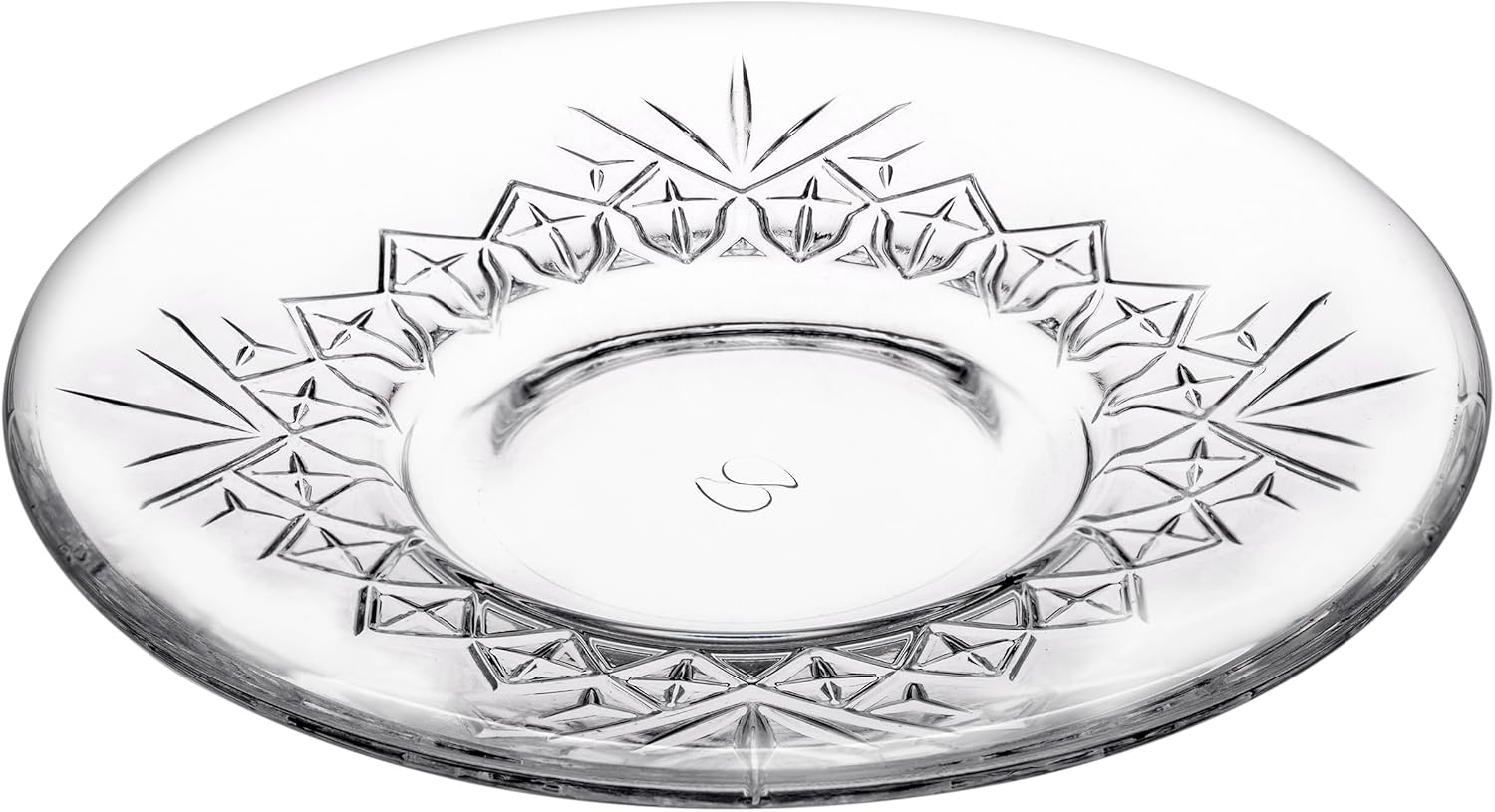 Paşabahçe Timeless Tea Plate 6 Pieces TRANSPARENT