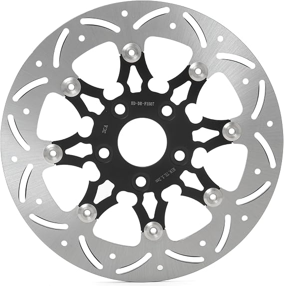 TOFR 11.5" Rear Floating Brake Rotor Disc for Harley Dyna Sportster 87-99