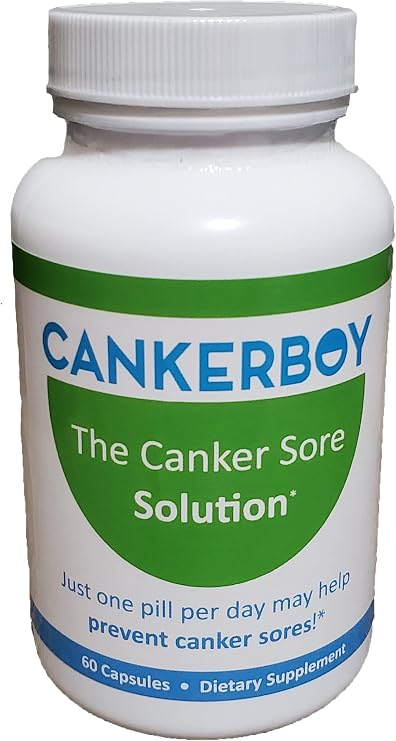 Canker Sore Solution | 60 Count Bottles
