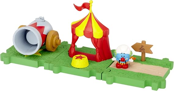 SMURFS 2 Micro Figure Starter Pack: Circus Smurf Tent