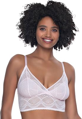 Felina Finesse Cami Bralette - Stretchy Lace Bralettes for Women - Sexy and Comfortable