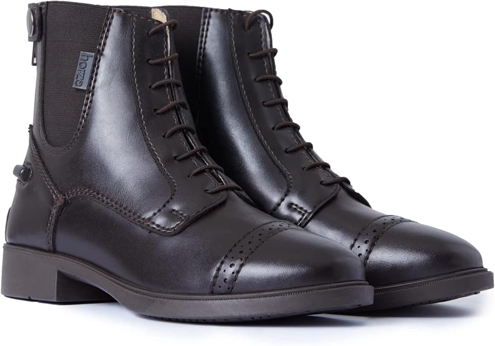 HORZE Kids Girls Kilkenny Jodhpur Riding Boots