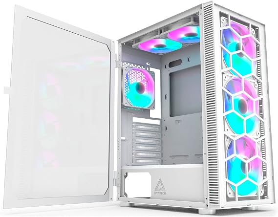 Montech X3 Glass Midi-Tower, DRGB, Tempered Glass -weiß