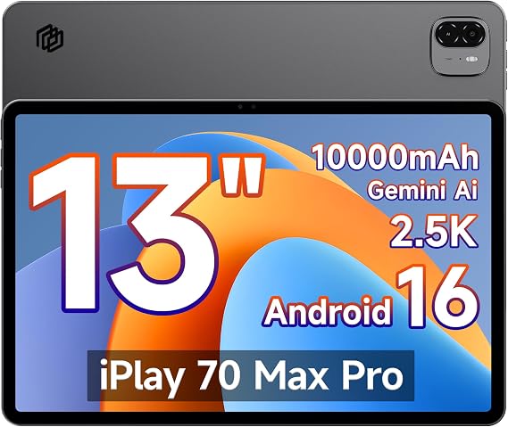 ALLDOCUBE Unisoc T7300 13 Inch Android 16 Tablet 2.5K Display PC Mode