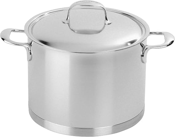 Demeyere Atlantis 8.5 Quart Deep Stockpot with Lid