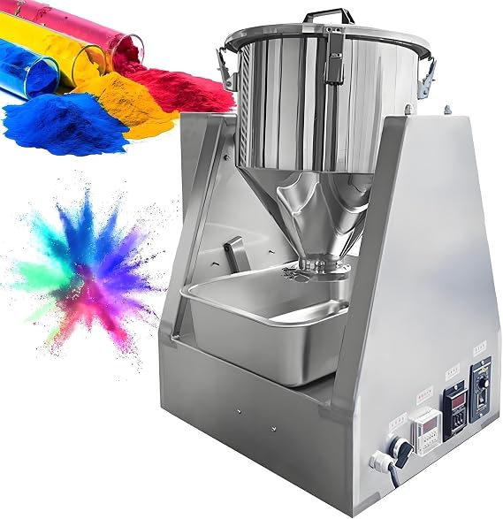 Pharmaceutical Lab Powder Mixer, 360° Homogeneous Blending, Industrial Dry Powder Mixer for Research & Production(5l)