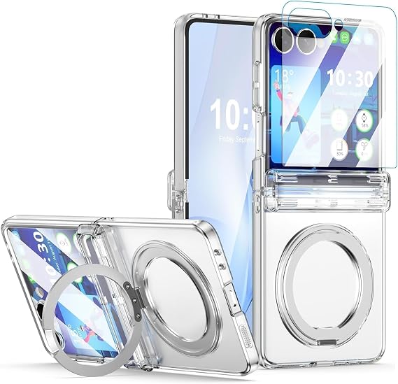 Compatible Galaxy Z Flip 7 Case with Genuine Film