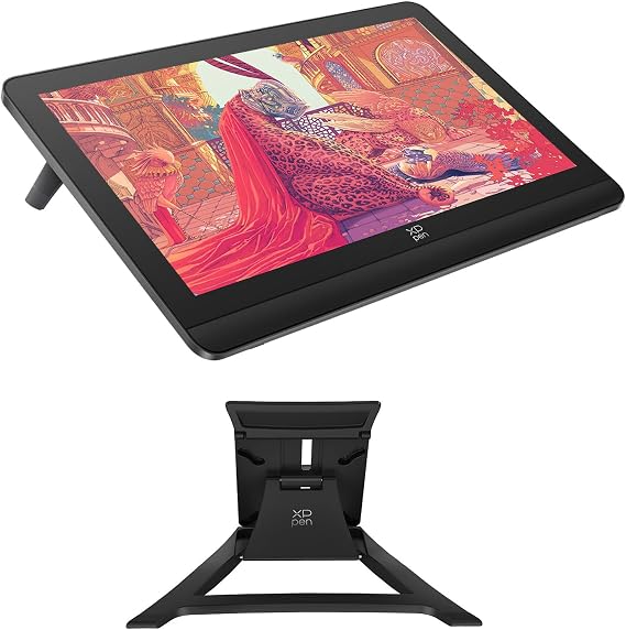 XPPen 4K UHD Artist Pro 19 Gen2 Drawing Tablet with Screen, XP-Pen XPPen ACS18 Drawing Tablet Stand