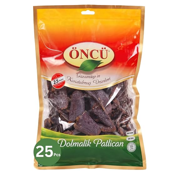 Oncu Dried Eggplants - Kurutulmu Patlcan 25pcs
