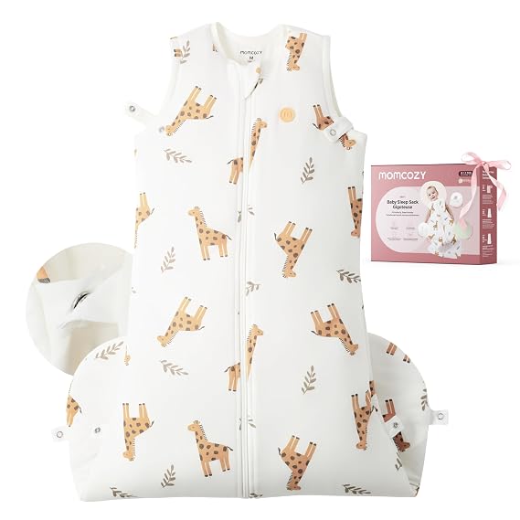 Momcozy Sleep Sack for Baby 612 Months, 1.5 TOG Baby Wearable Blanket
