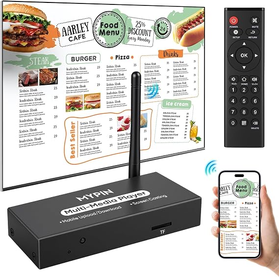 Advertising Media Player USB Video Player for Digital Signage or TV