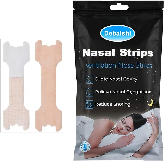 60-300Count New-Happy Nasal Strips,Nose Strips Universal Fit (66mm*19mm) (60)