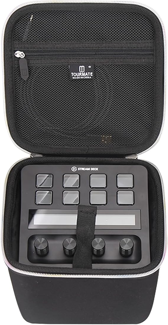 Tourmate Hard Case Replacement for Elgato Stream Deck + Audio Mixer, Case Only