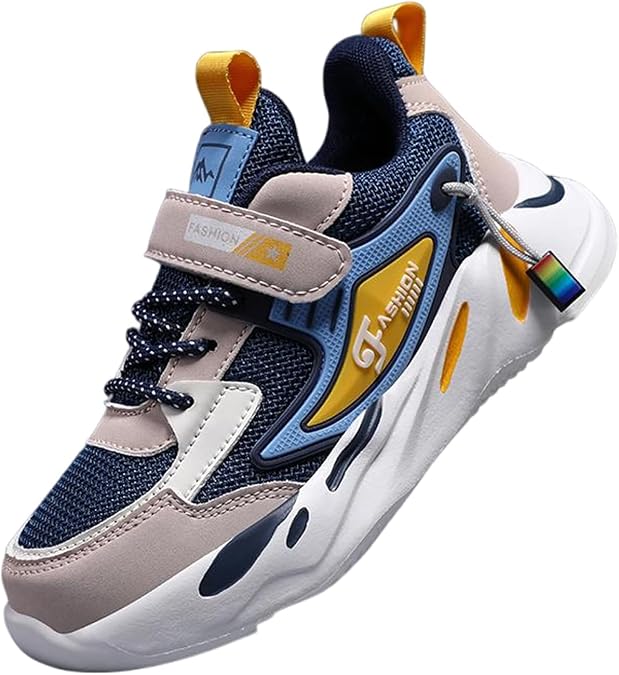 Boys Girls Shoes Lightweight Breathable Running Tennis Athletic Kids Sneakers