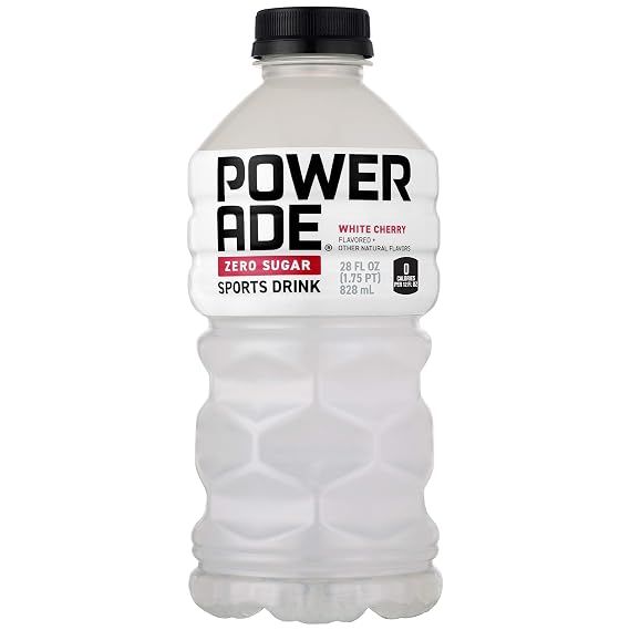 POWERADE White Cherry Zero, 28 Fl oz