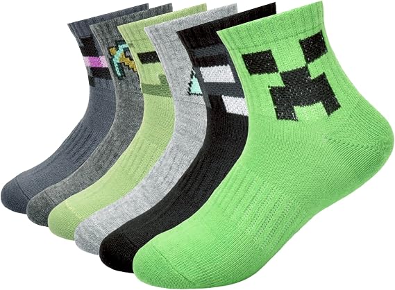 Minecraft boys Multi-pack Socks