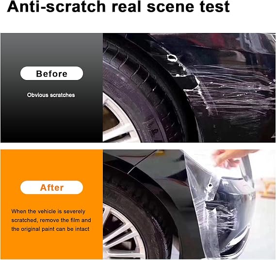 TPU Front Headlight Transparent Car Film Car Screen Protector Bubble-Free with Installation Accessories for BMW X5 M Sport 2019 2020 2021 2022 2023 Pack of 2