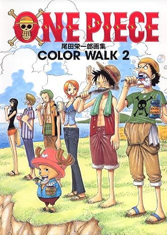 ONEPIECE illustration collection COLORWALK 2 Jump Comics Deluxe