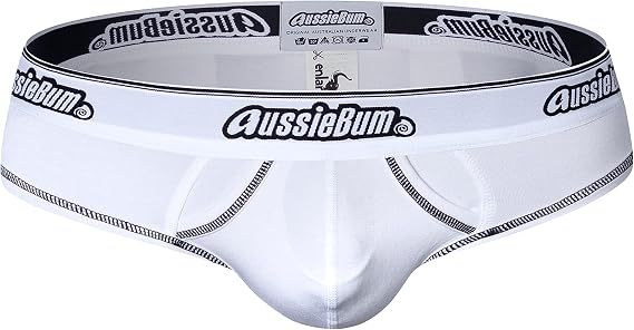 aussieBum Enlarge 2.0 White Brief