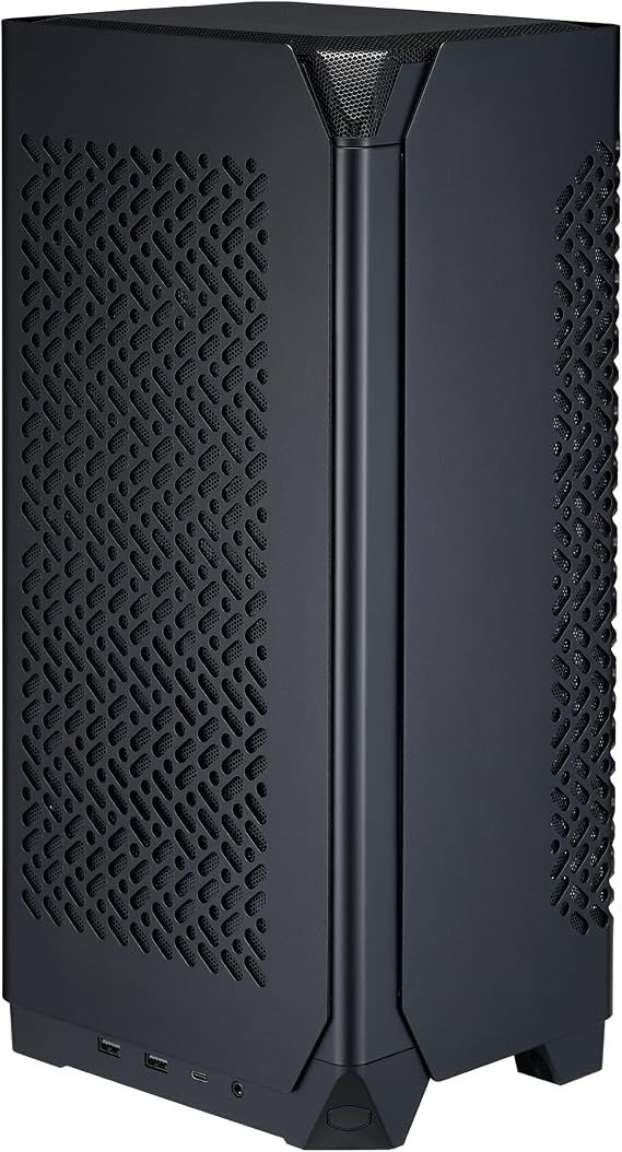 Cooler Master NCORE 100 Air S Mini-ITX PC Case|Cooler|PSU Ready, Included Air Cooler, V850W SFX Gold PCIe 5.0 PSU, Designed Ready Nvidia RTX 5080 | AMD RX 9070 XT, 356mm GPU Support, DIY