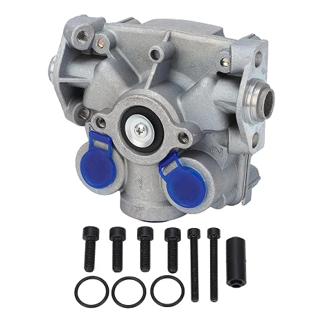 ABS Relay Valve S4725000072, Trailer ABS Relay Valve for Tractor Rear Axle, Metal Enhanced Safety Reliable Performance Replacement for Wabco 9730110240 9730110220