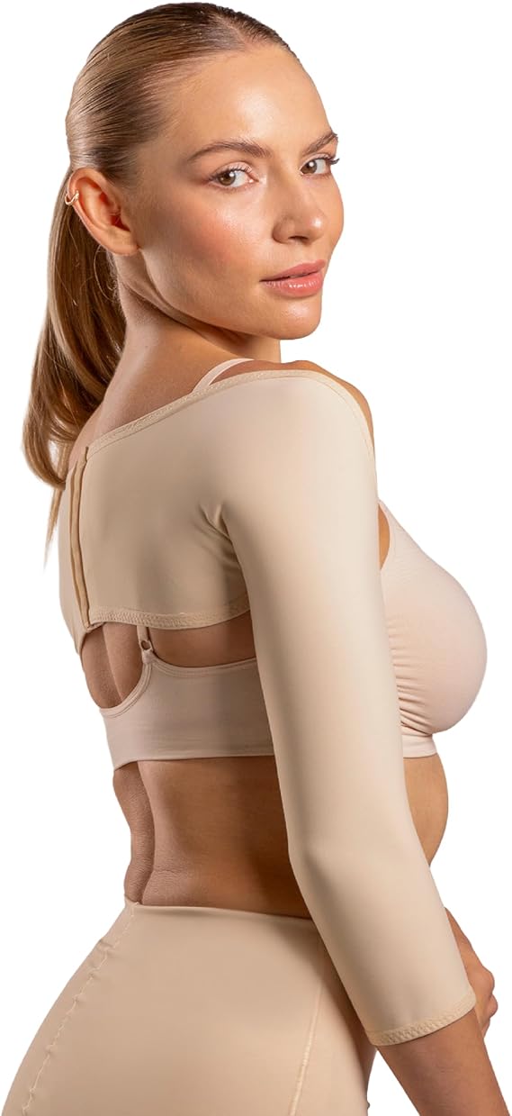 Sleeve Style Arm Cosmetic Surgery Compression SL01-MS Back