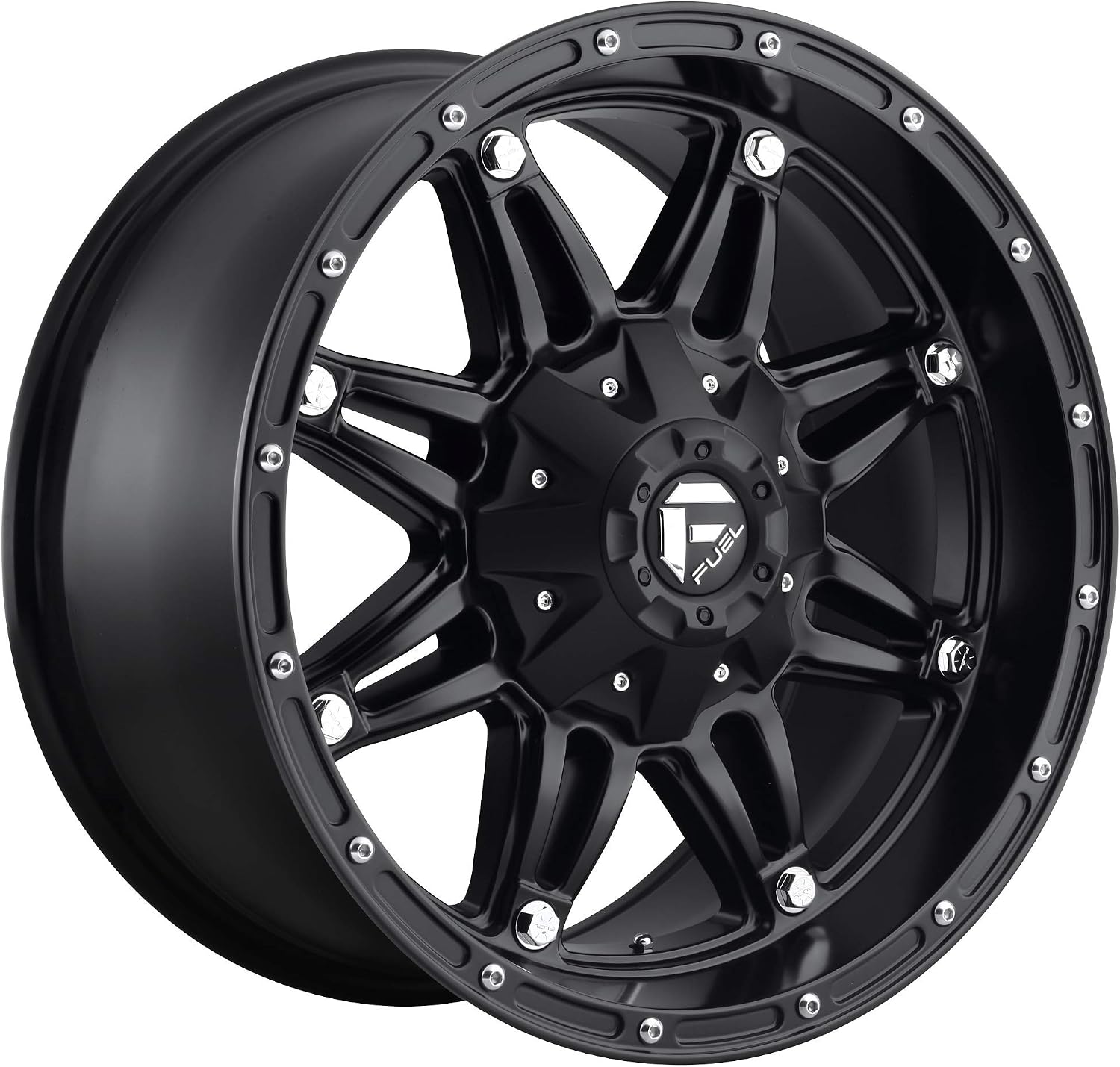 Fuel Offroad Wheels D531 17x9 Hostage 6x1356x5.5 BD5.00 01 106.4 Matte Black