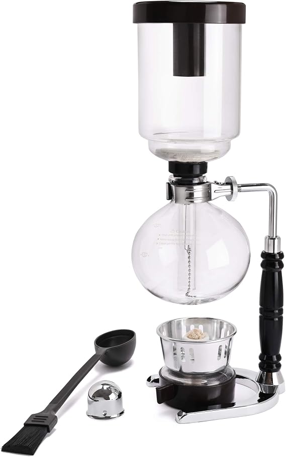 LUEUR Siphon Coffee Maker, Vacuum Coffee Brewer