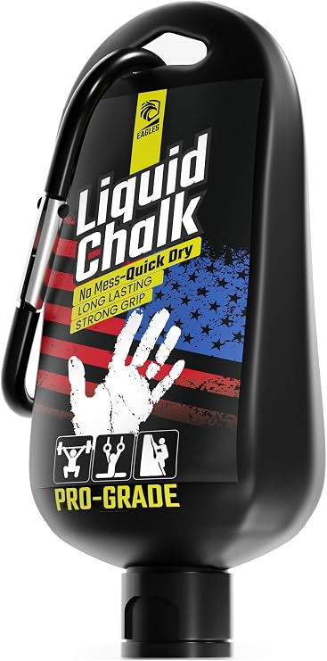 EAGLES Pro Grade Gym Liquid Chalk 60, 120 or 280ml Mess-Free Chalk for Weightlifting, Gymnastics Rock Climbing, Pole Grip, Sports Dries in Seconds - Sweat-Resistant and Long Lasting