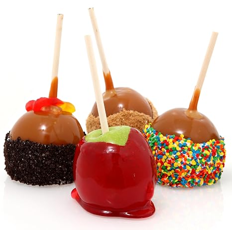 5.5" x 3/16 Candy Apple, Corn Dog, Skewer Sticks Semi Pt/Pack of 500ct/ 5mm