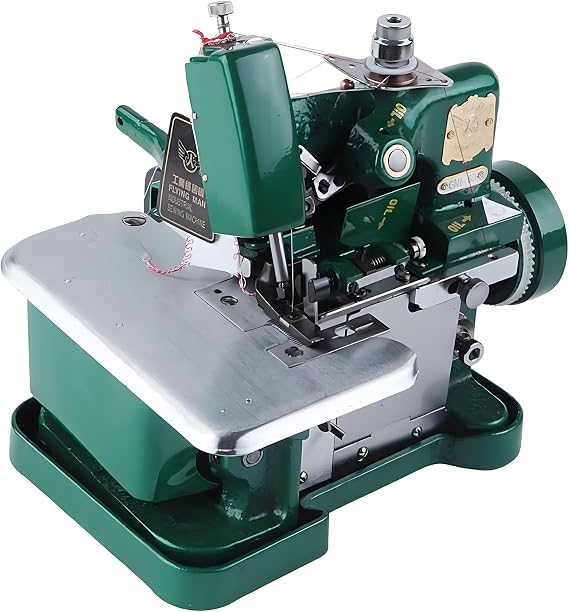 Overlocker Serger 435D, 3-4 Thread,Machine Serger Industrial,Adjustable Stitch Length with Metal Frame,for Heavy Duty Fabric Includes Accessories.