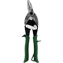 Midwest Aviation Snip - Right Cut Regular Tin Cutting Shears with Forged Blade & KUSH'N-Power Comfort Grips - MWT-6716R