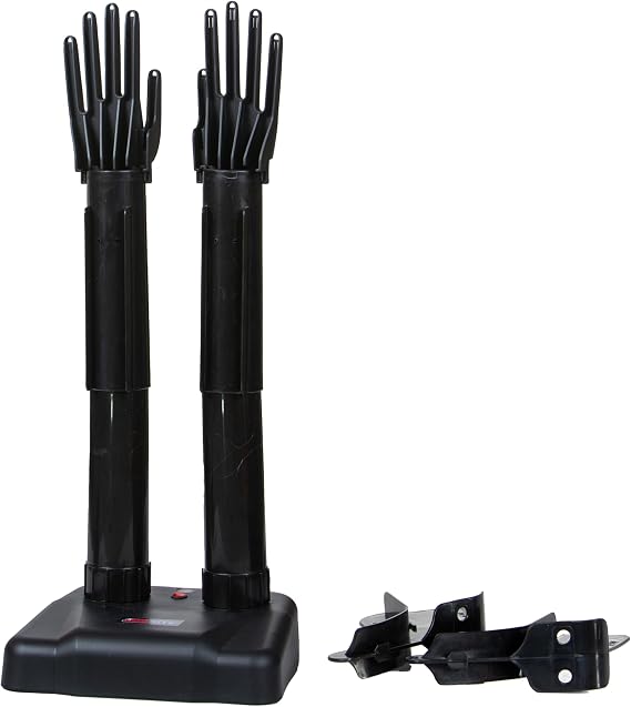 Silent Boot Dryer - With Glove Attachments - Fanless Convection Dry - Helps Reduce Odor