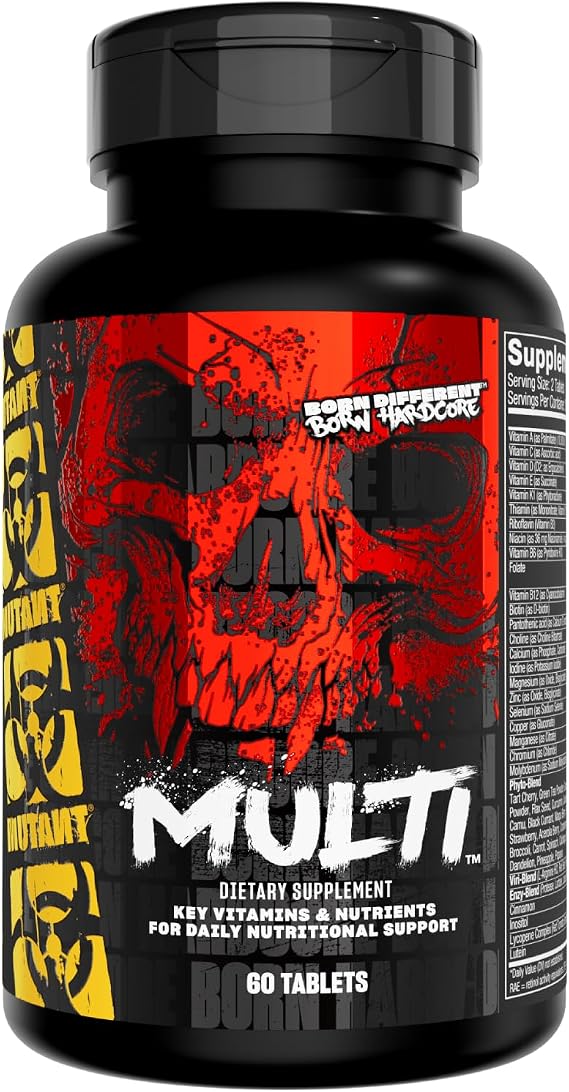 MUTANT Multi, Multivitamin, 70 Vitamins, Minerals & Antioxidants, 60 Caps
