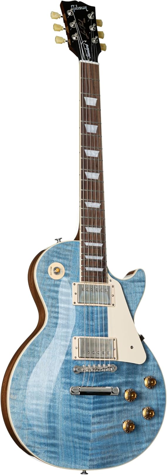 Gibson Les Paul Standard '50s Figured Top Electric Guitar, Ocean Blue