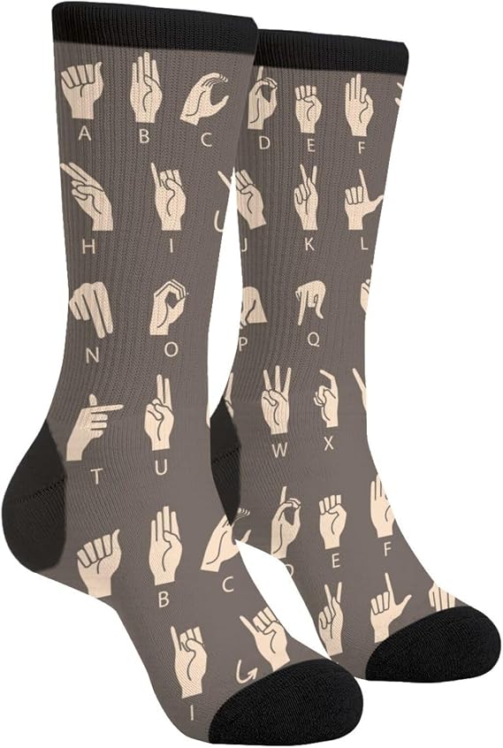 Novelty Fun Crew Socks Fashion Comfortable Men And Women Crazy Dress Socks