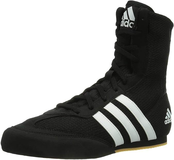 adidas Hog.2 Boxing Shoes, Black (Core Black/FTWR White/Core Black Core Black/FTWR White/Core Black), 6.5 UK