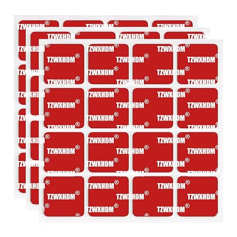 Heavy Duty Double Sided Tape, Square 1in 48pcs