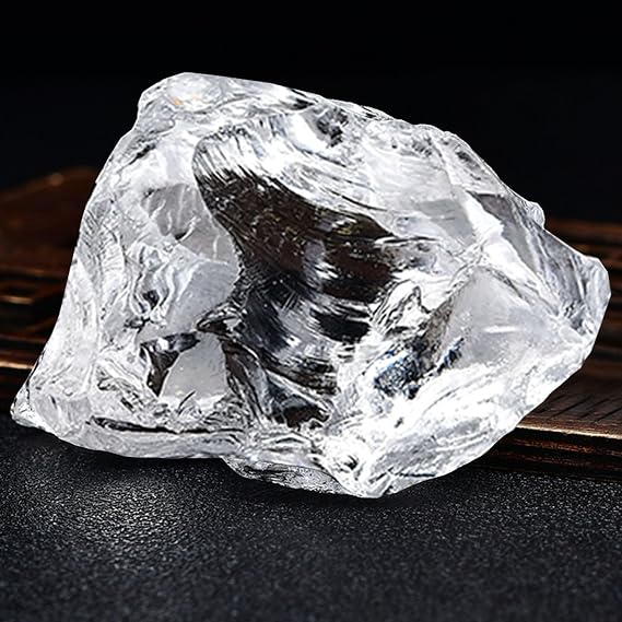 Clear Quartz Crystals,Natural Healing Crystals Rock,1.5-2.0" Raw Crystal Stone,Large Rough Crystals,Multi Natural Stone for Decoration,DIY,Meditation,Balancing Yoga,Desktop Ornament