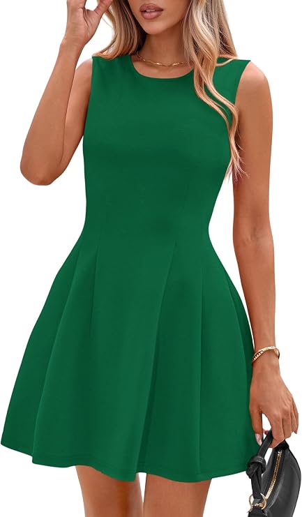 PRETTYGARDEN Summer A Line Dresses for Women Elegant Classy