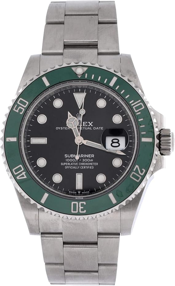 Pre-Loved Oyster Perpetual Submariner Starbucks Date Automatic Watch Stainless Steel and Cerachrom 41, Silver