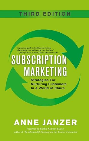 Subscription Marketing: Strategies for Nurturing Customers in a World of Churn