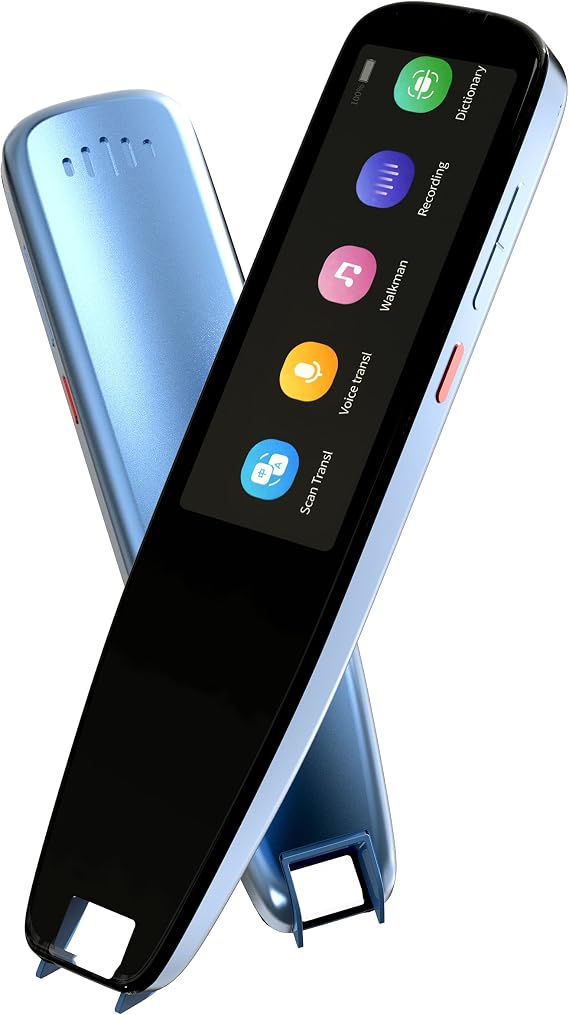 NEWYES Upgraded Scan Reader Pen, 16GB Dictionary Mobile Scanner Translator Scanning Pen, 112 Language OCR Digital Reader Pen Voice Translator Device, Text&Phonetic Multilingual Translation (Pen 3.0)